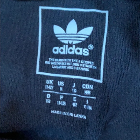 black adidas youth shirt - Picture 2 of 3